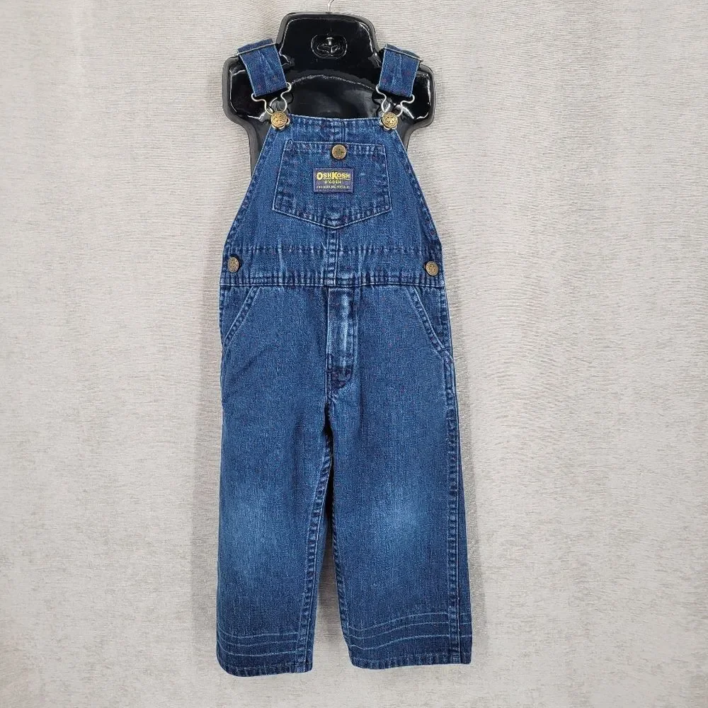 OshKosh B'gosh Vestbak Vintage Blue Denim Overalls for Kids